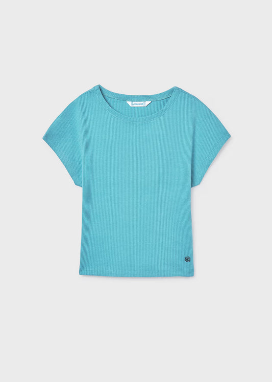 Mayoral - Ribbed Tshirt - Jade