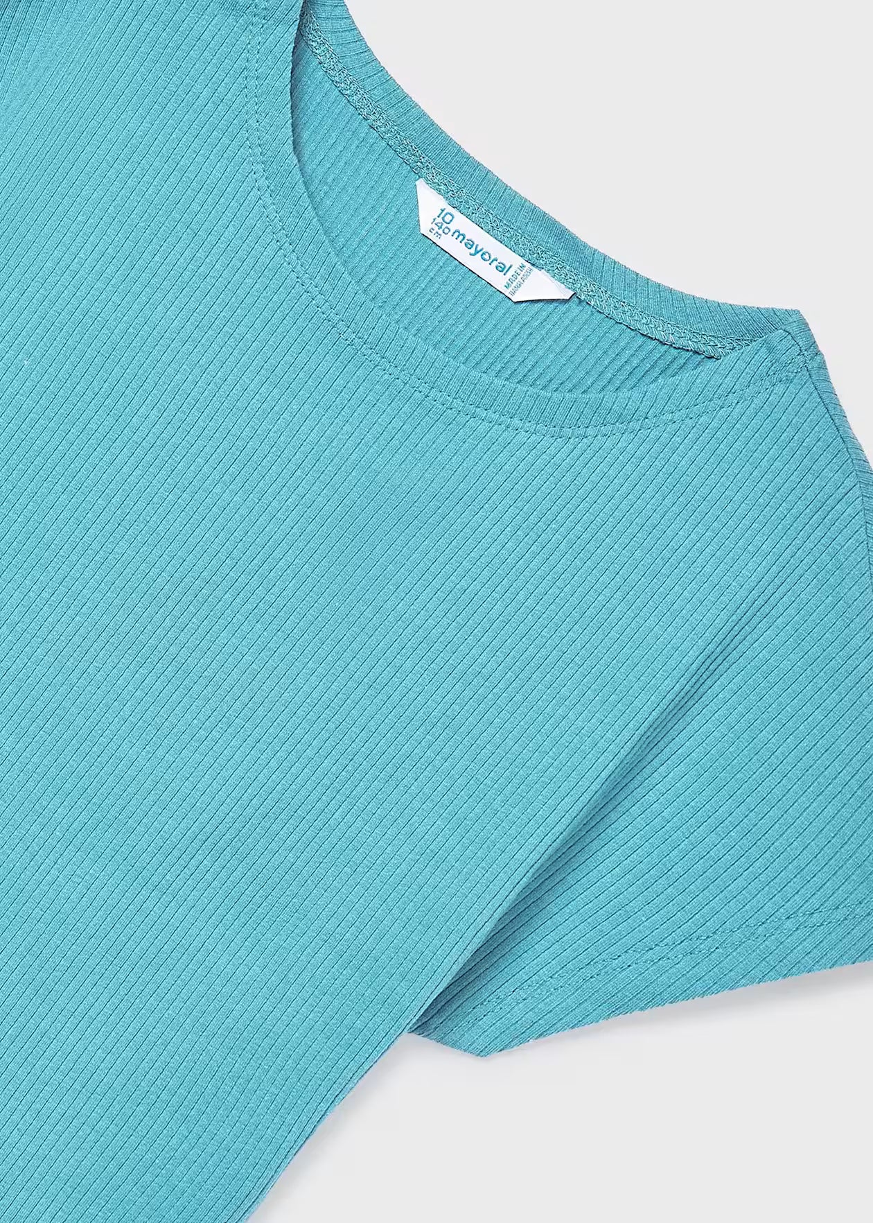 Mayoral - Ribbed Tshirt - Jade
