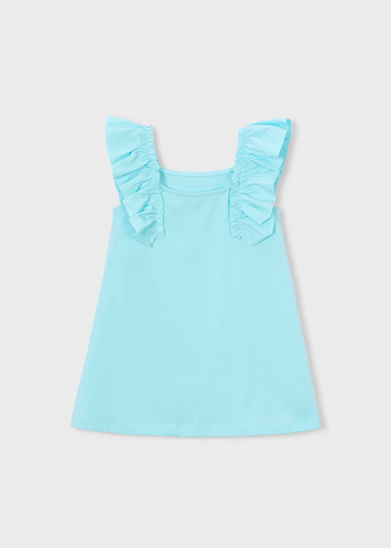 Mayoral - Ruffled Dress - Ocean