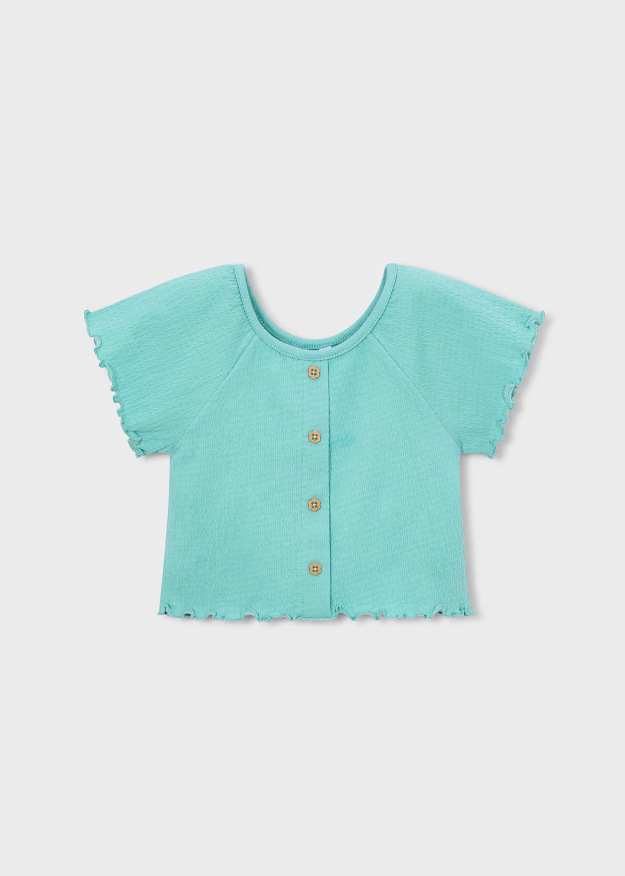 Mayoral - Ruffled T-Shirt - Oasis