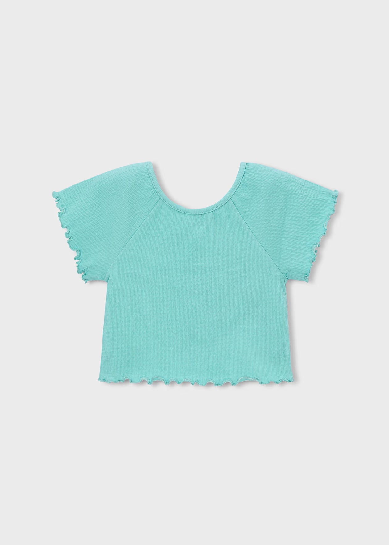 Mayoral - Ruffled T-Shirt - Oasis