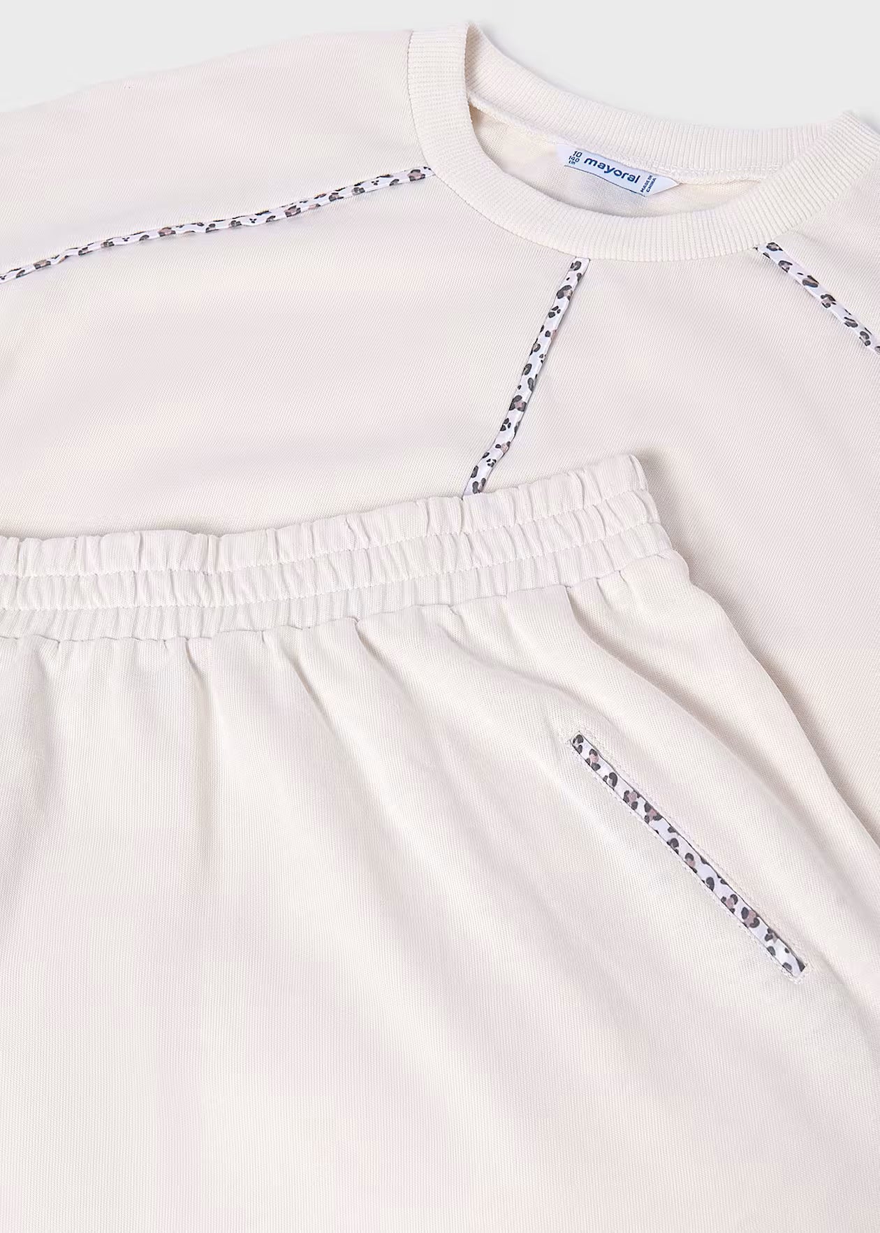 Mayoral - 2 pc Skirt Set - Bone