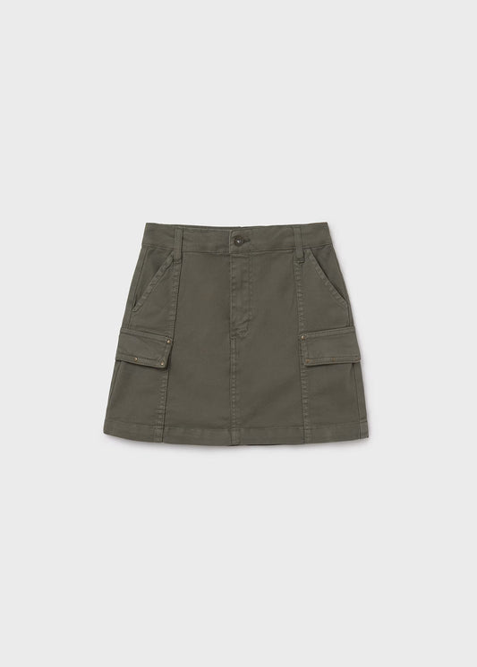Mayoral - Twill Skirt - Hunter Green