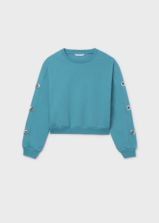 Mayoral - Fleece Sweatshirt - Jade