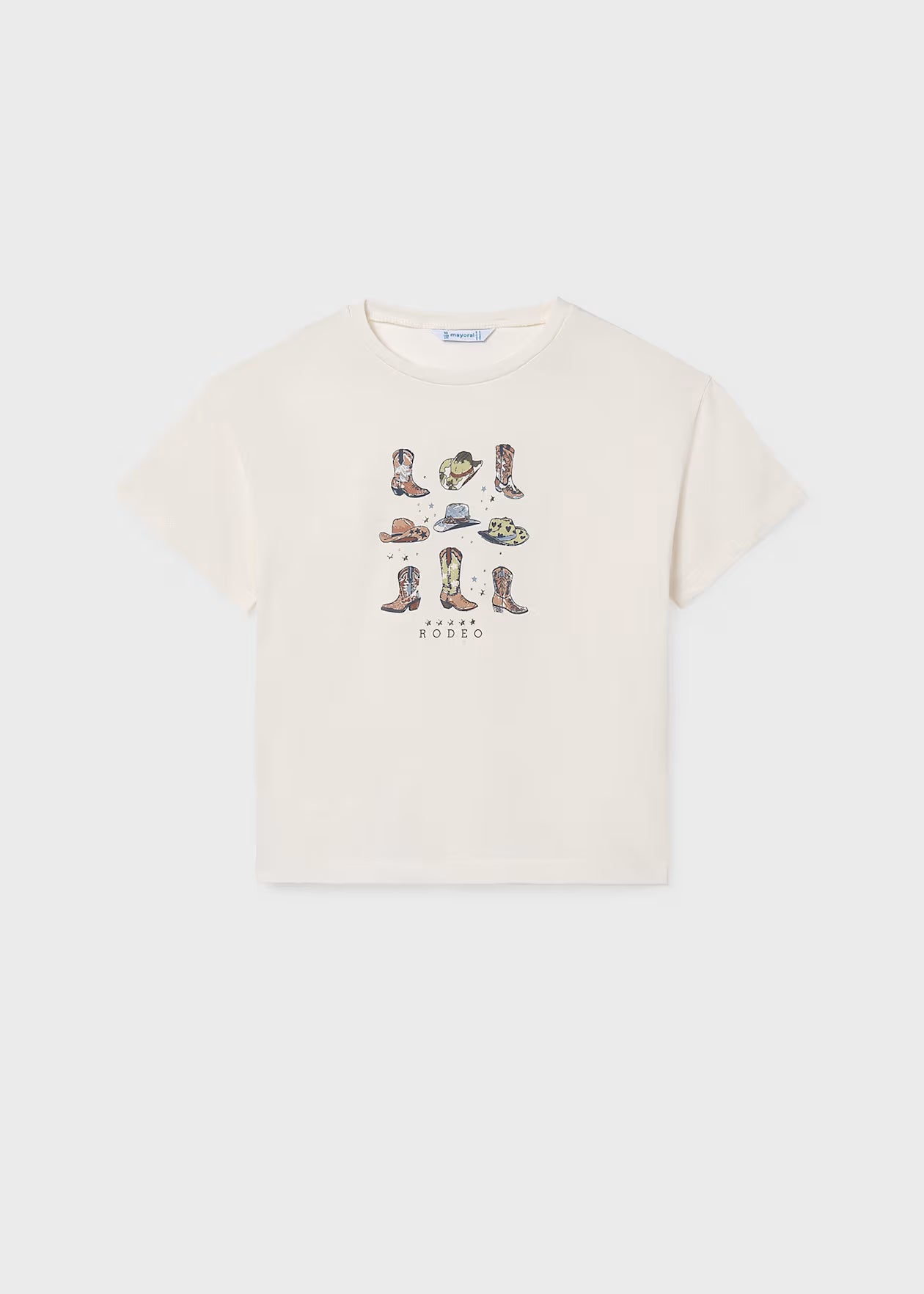 Mayoral - Printed T-shirt - Bone
