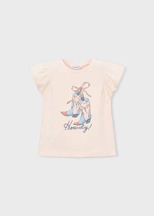 Mayoral - T-Shirt - Salmon