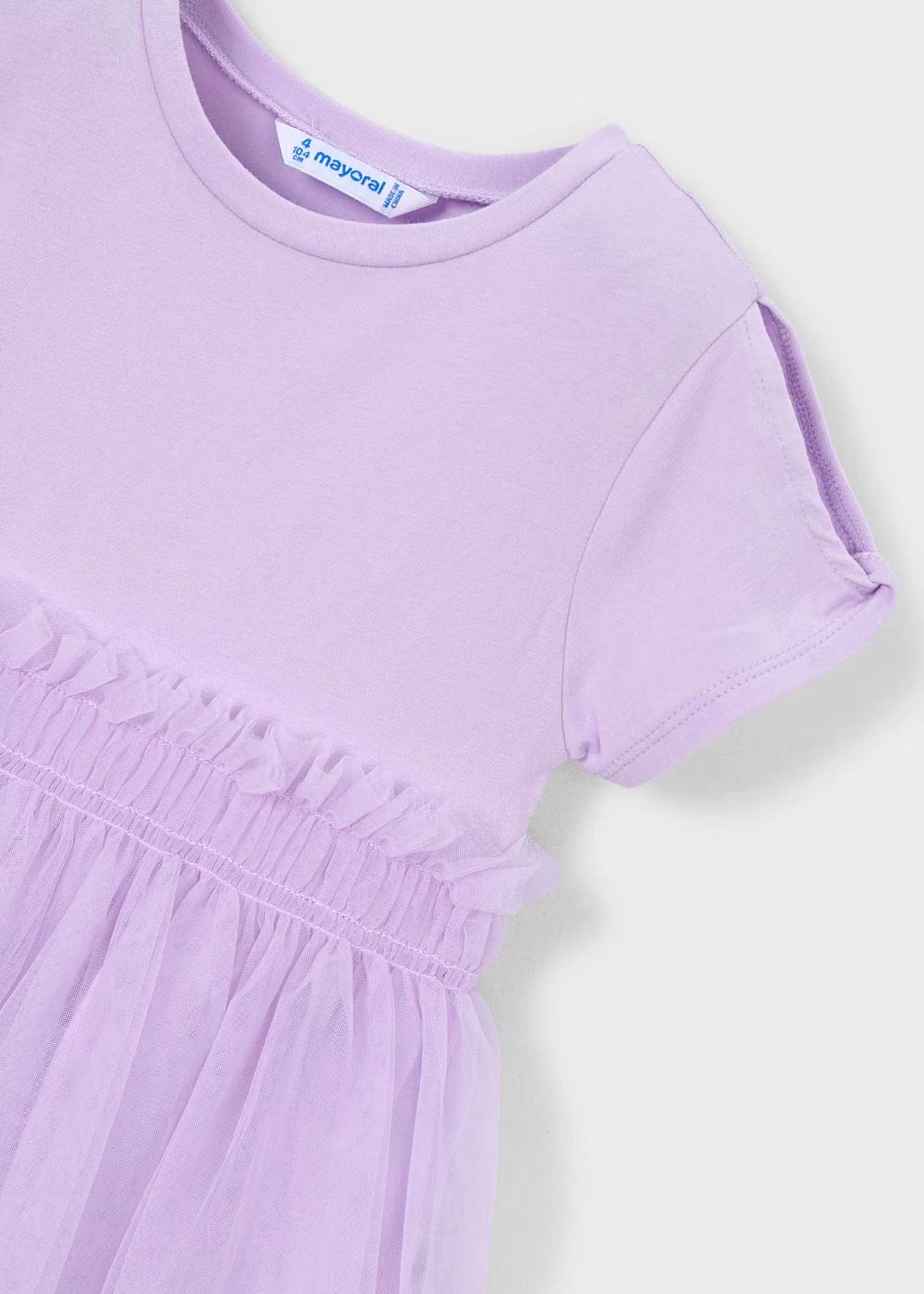 Mayoral - Tulle Dress - Mauve