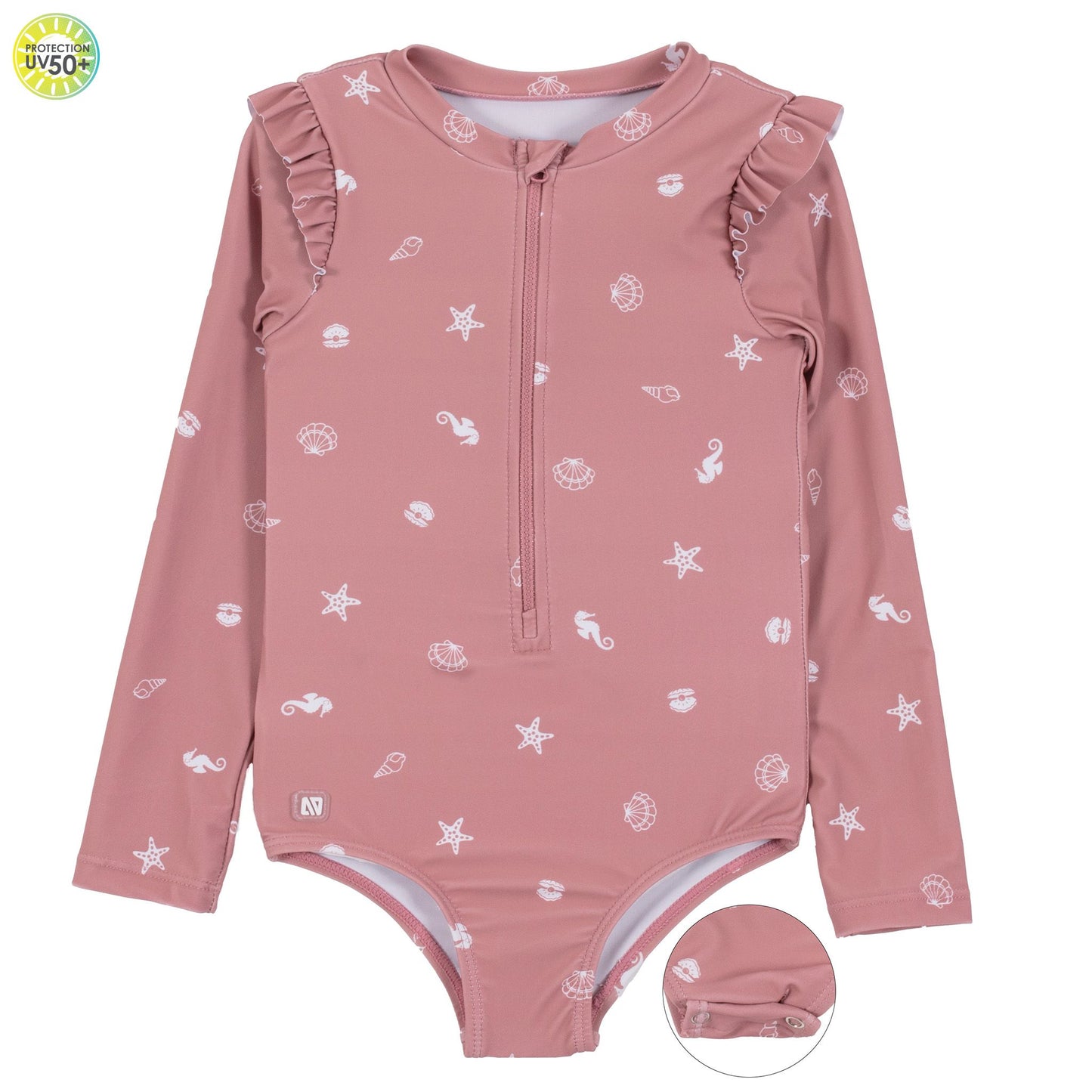 Nano -  Rashguard Swimsuit - Light Pink