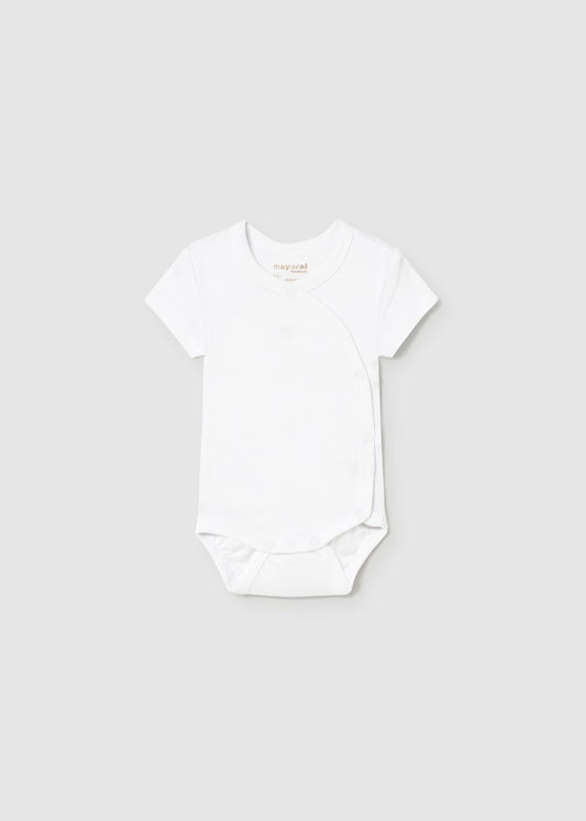 Mayoral - Short Sleeve Onesie - White