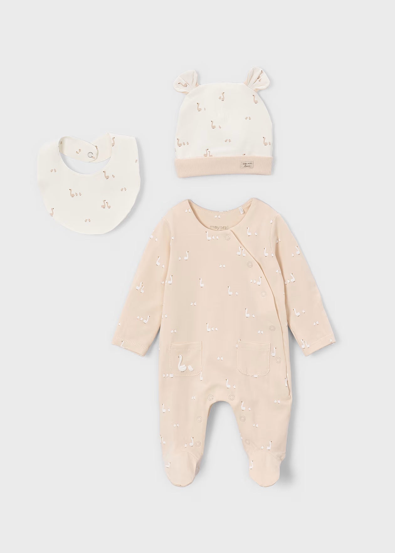 Mayoral - 3pc Gift Set - Chickpea