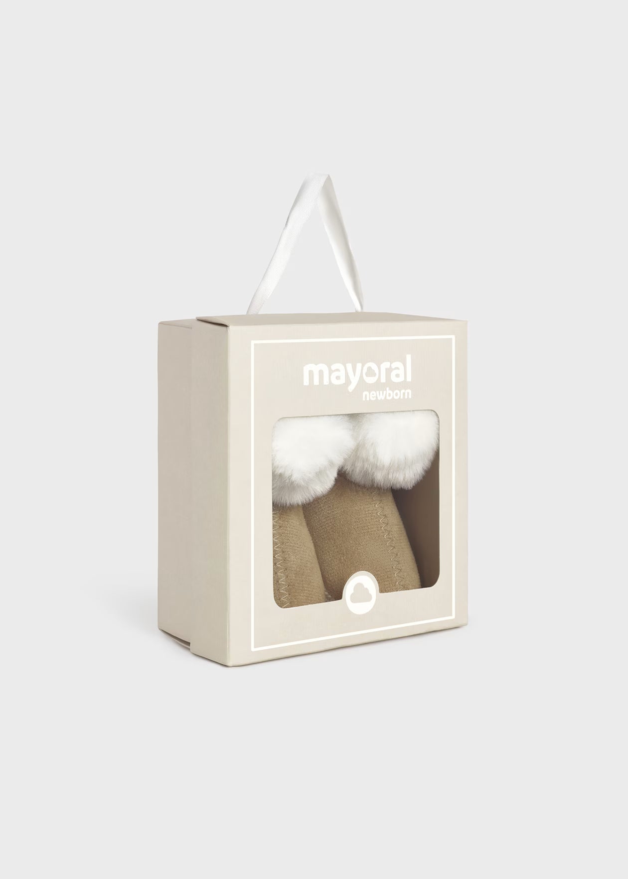 Mayoral - Faux Fur Lined Booties - Peanut