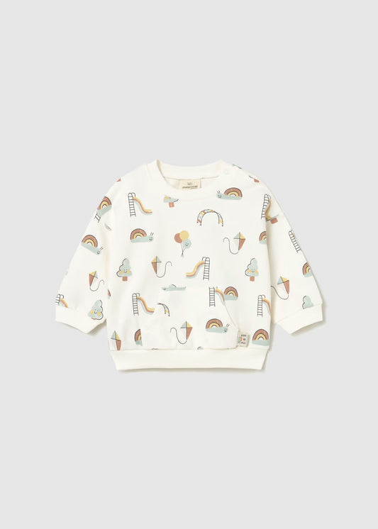 Mayoral - Sweatshirt - Rice