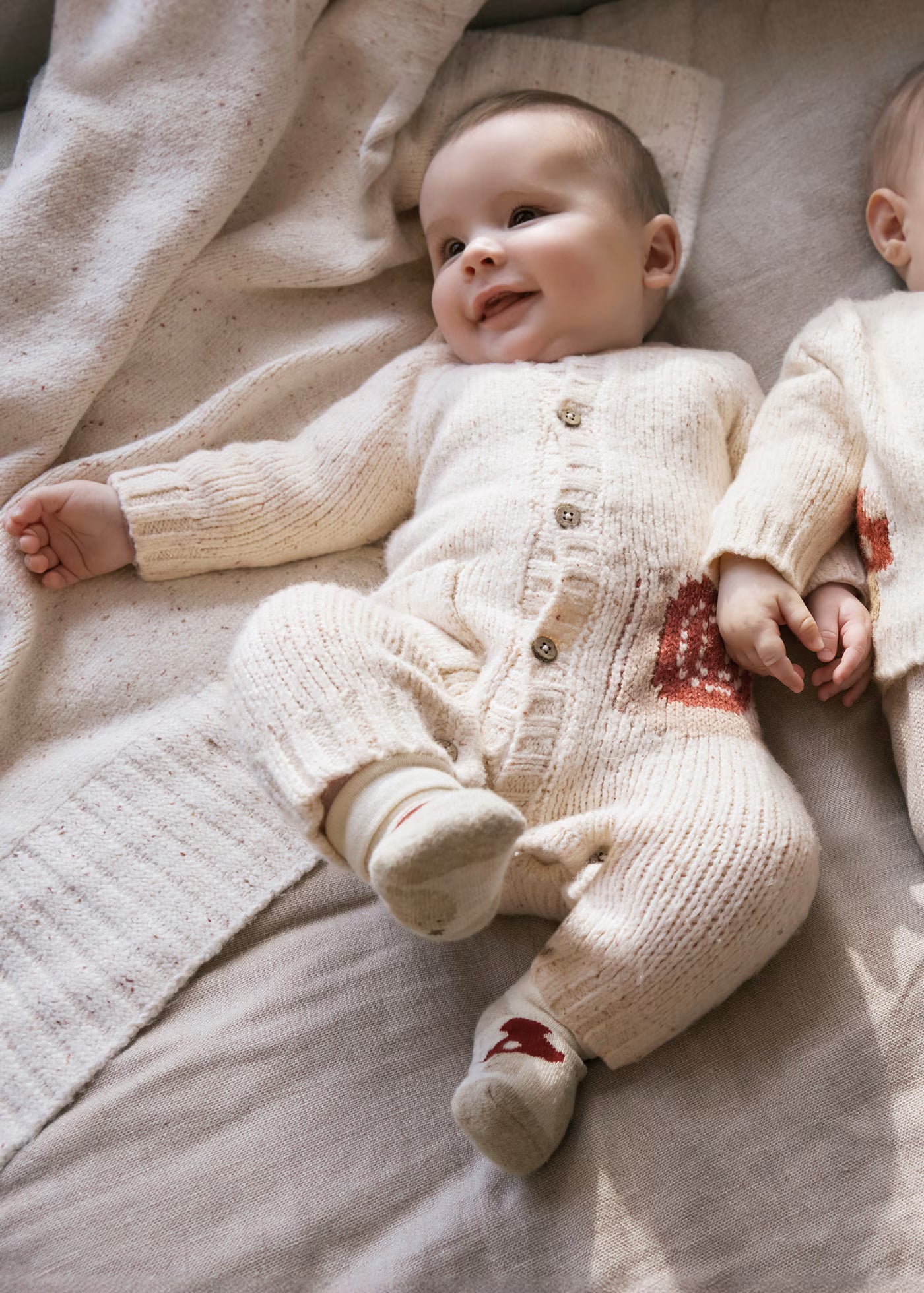 Mayoral - Knit Romper - Offwhite