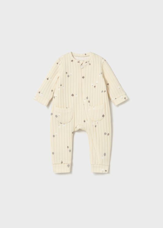 Mayoral - Long Sleeve Romper - Pottery