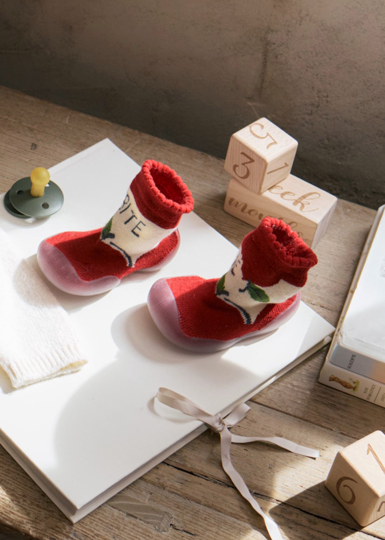 Mayoral - Sock Shoes - Cherry