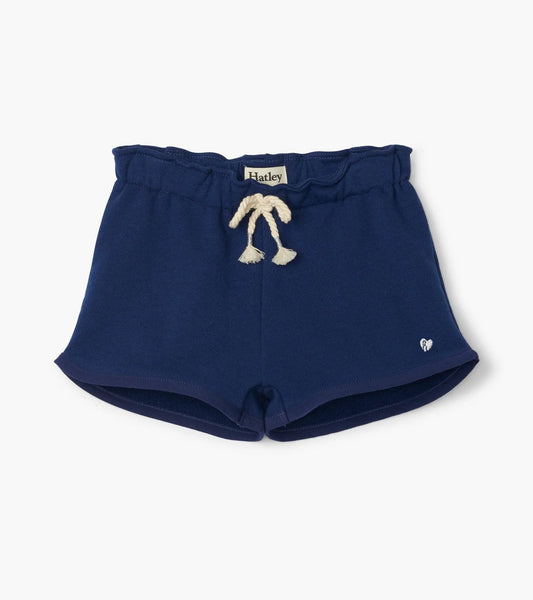 Hatley - French Terry Paper Bag Short - Navy