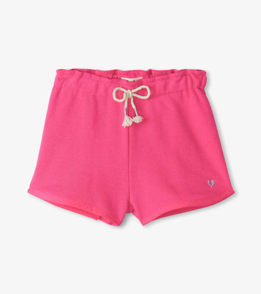 Hatley - French Terry Paper Bag Short - Fuchsia