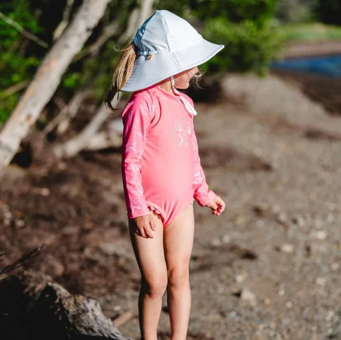 Calikids - One-piece Swimsuit - Seashells