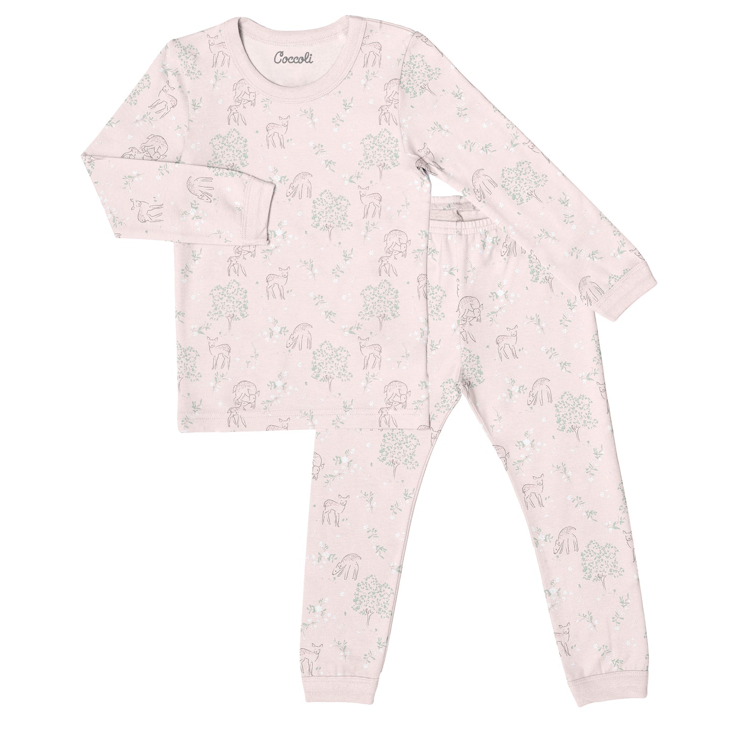Coccoli Bamboo Pajamas - Fawn
