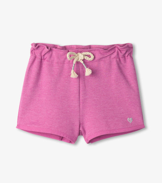 Hatley - French Terry Paper Bag Short - Spring Crocus