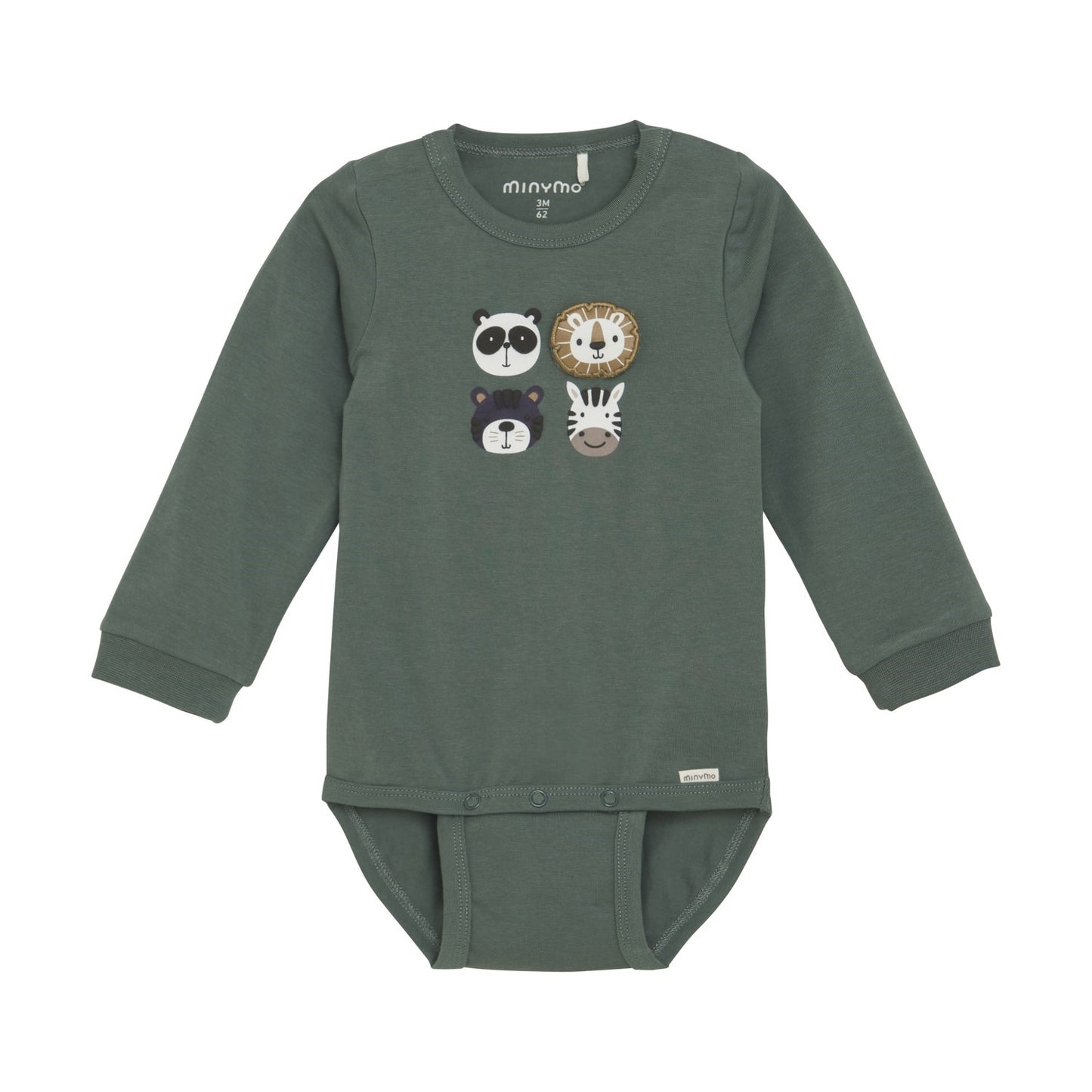 Minymo - Long Sleeve Bodysuit - Dark Forest