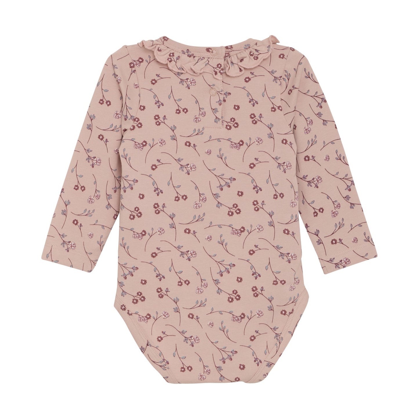 Minymo - Long Sleeve Bodysuit - Floral