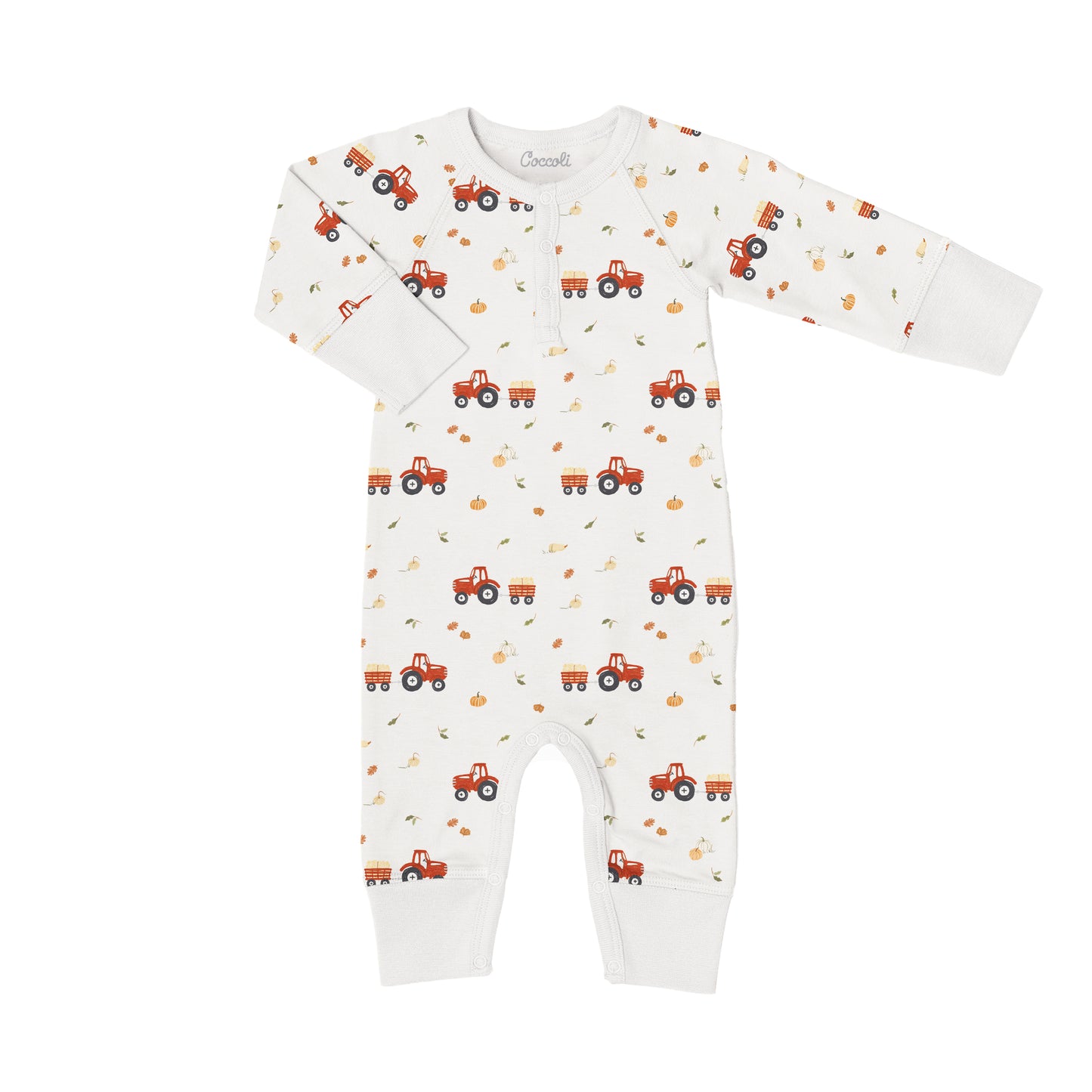 Coccoli - Bamboo Unionsuit - Tractors